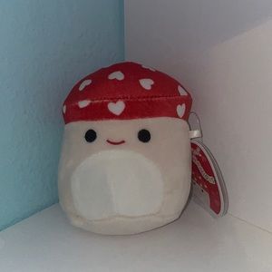 Malcolm heart Squishmallow 4”